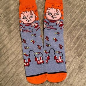 New chucky novelty socks